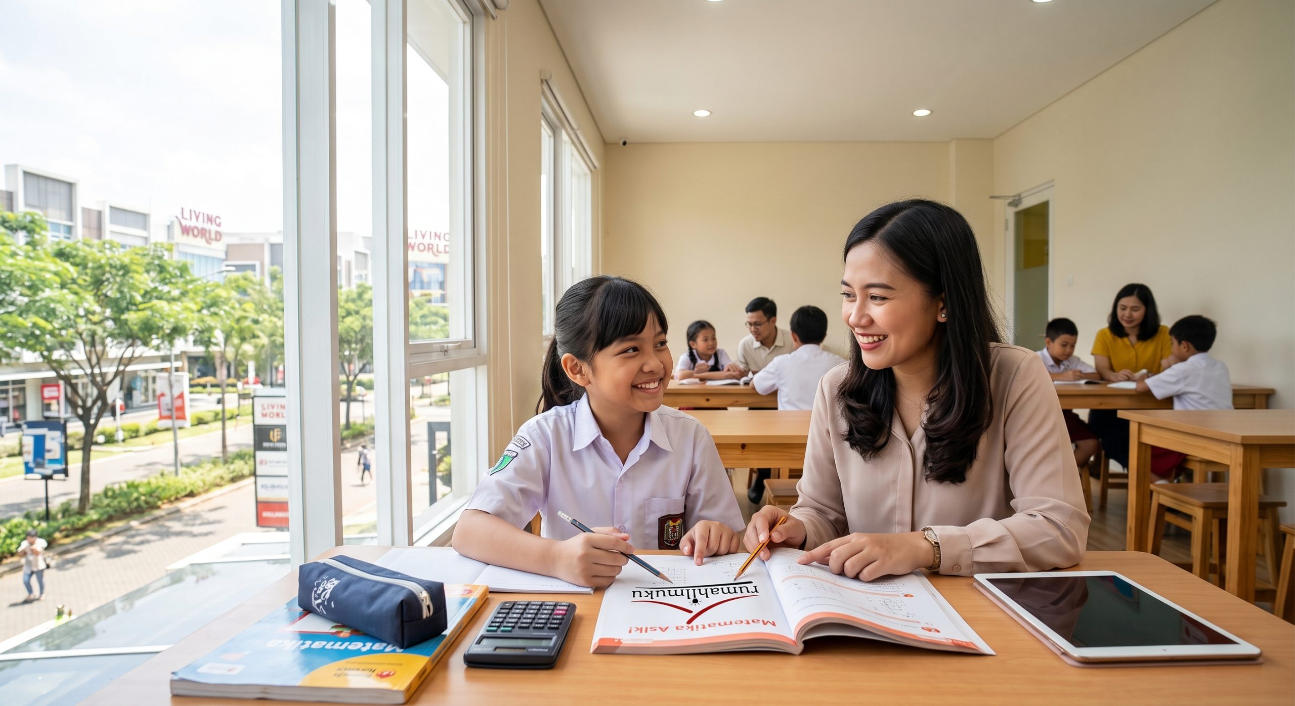 Suasana belajar di Rumah Ilmuku Alam Sutera